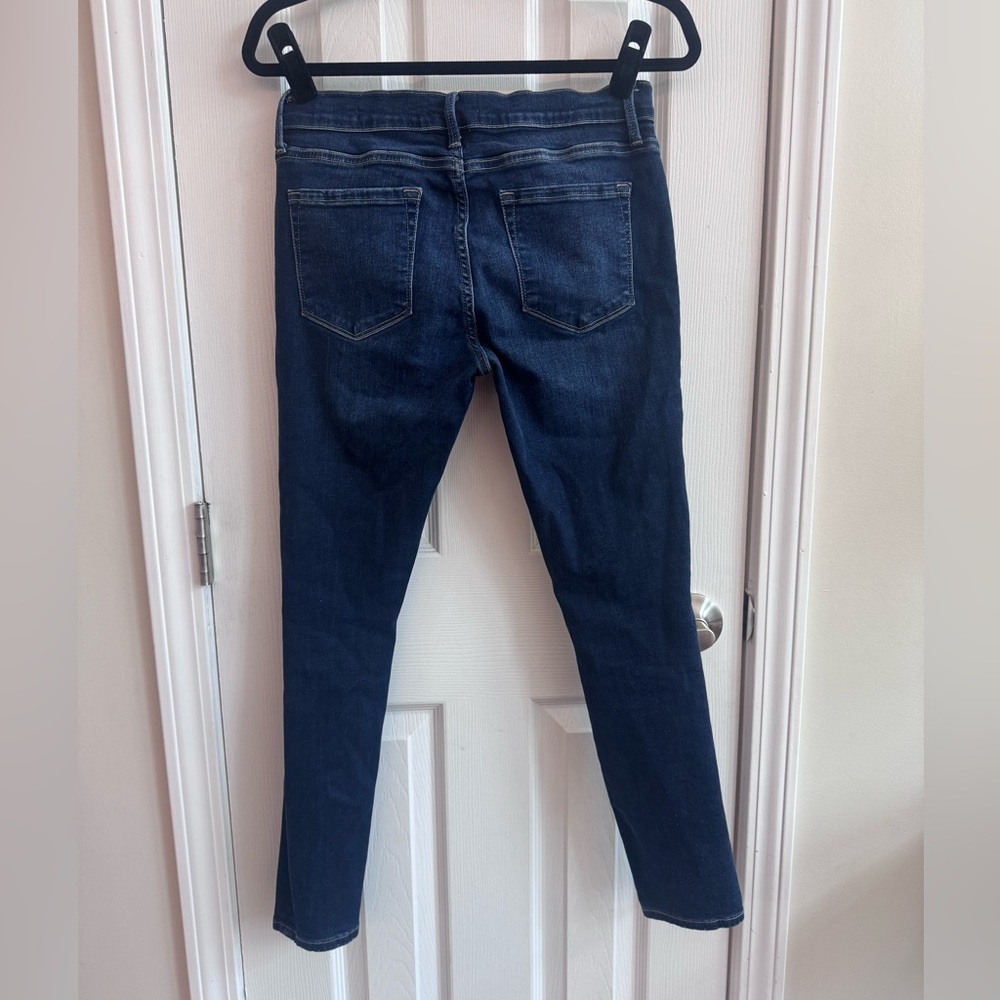 FRAME Le Skinny De Jeanne Crop Jeans Size 28 - Picture 6 of 9